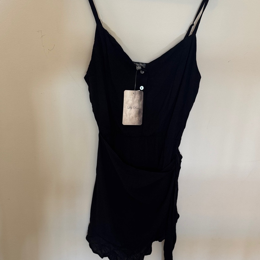 Lily Rose Black Chemise